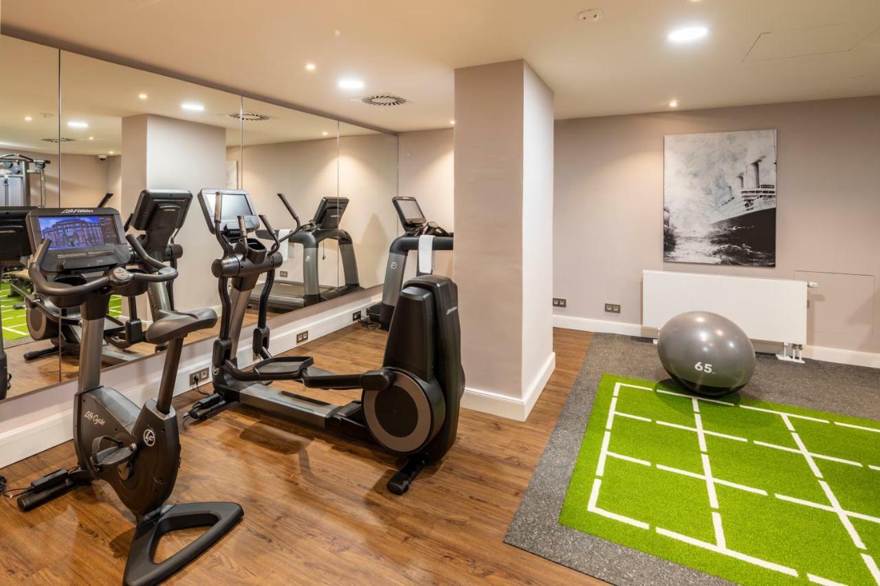 เฟรเซอร์ สวีท ฮัมบวร์ค Hotel ฮัมบูร์ก ภายนอก รูปภาพ The gym at the hotel